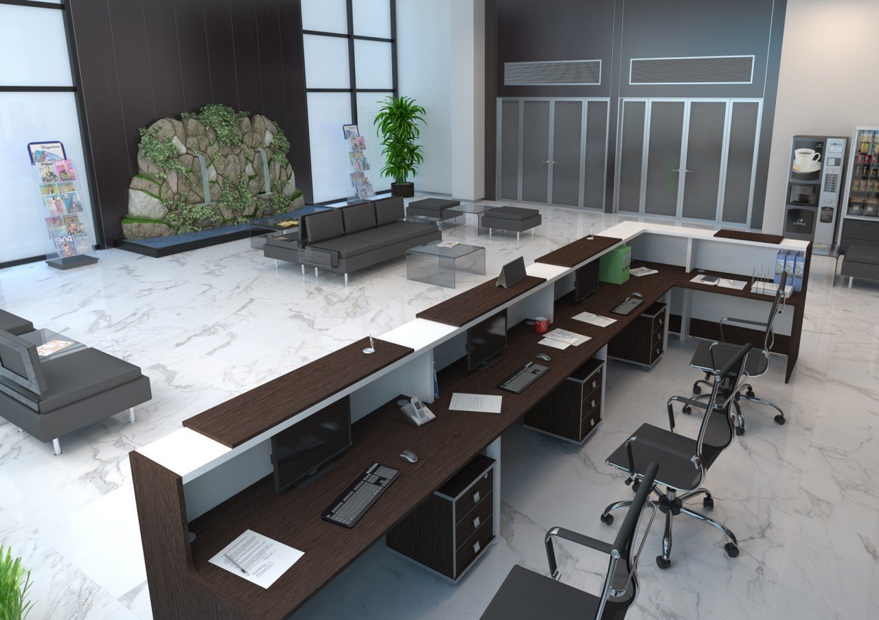 Классическая стойка-ресепшн Style - вид 7