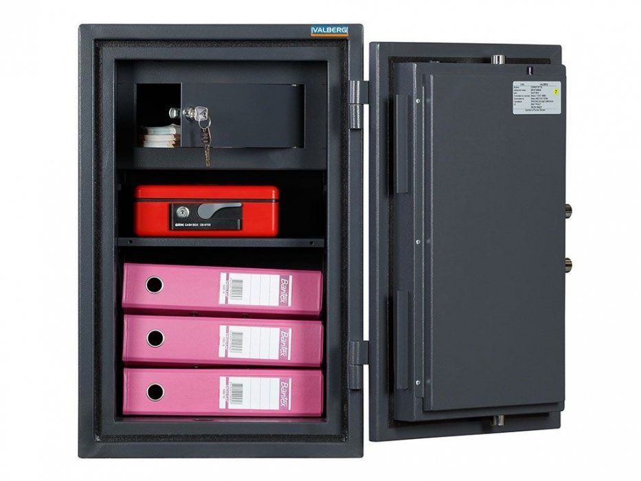 Огневзломостойкий сейф II класса &laquo;VALBERG ГАРАНТ ЕВРО 67T EL&raquo; - вид 2