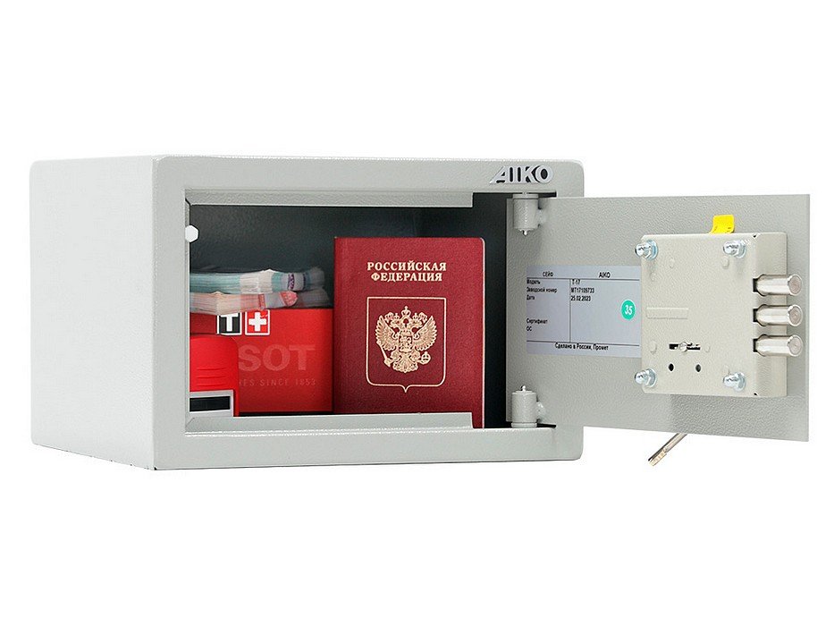 Сейф офисный металлический &laquo;AIKO Т-17 KL&raquo; - вид 5