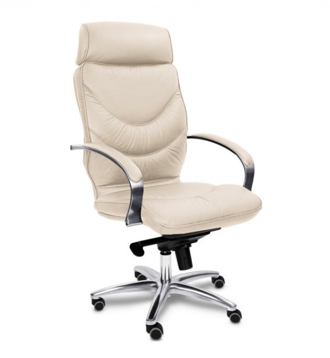 Кресло руководителя Leeds chrome A - вид 4