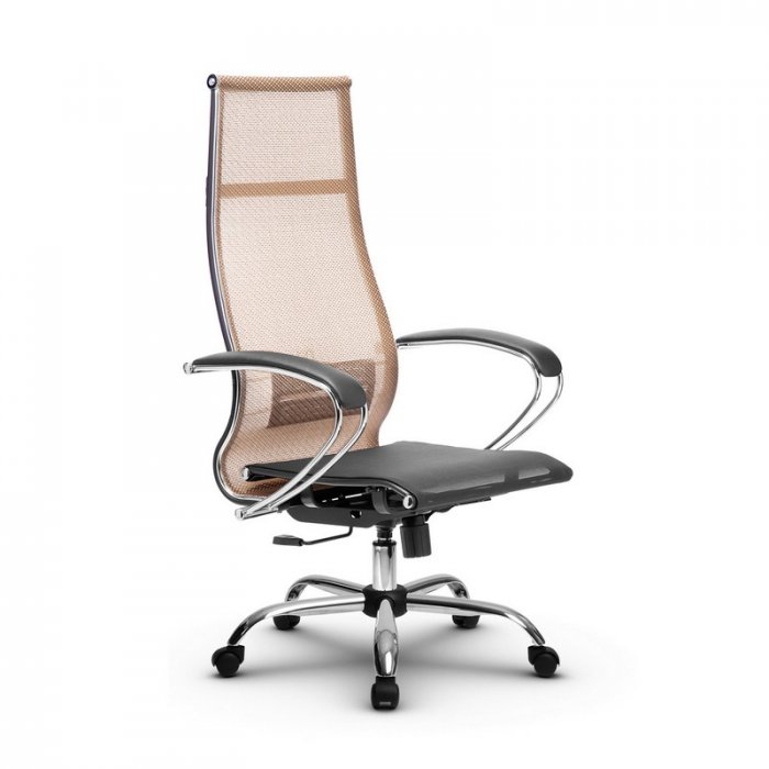 Кресло руководителя МЕТТА B-1m-7/К131 хром 17833 - вид 5