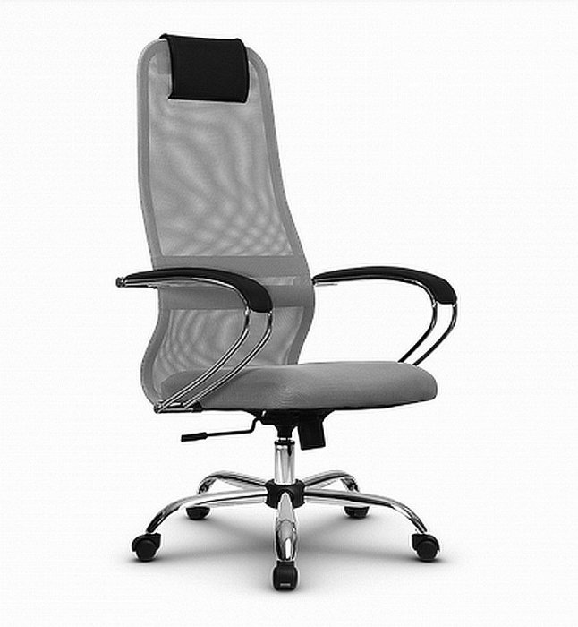 Кресло руководителя METTA SU-BК131-8 хром 17833 - вид 9